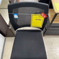 J3253　【リユースのサカイ柏店】　　オフィスチェア　椅子　キャスター付の画像