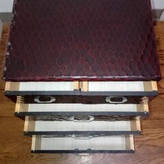 鎌倉彫小箪笥 5引き出しの画像