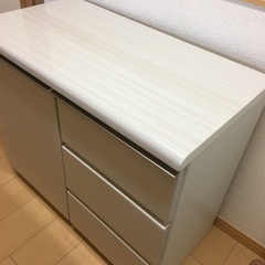 ★ニトリ★キャビネット★ キャビネット(ポスティア WH)★の画像