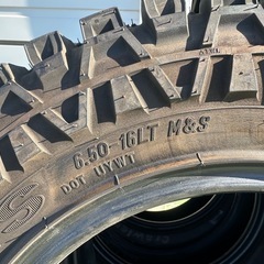 【取引中】⭐︎ジムニーで使用　マキシス　MAXXIS 6.50-16⭐︎の画像