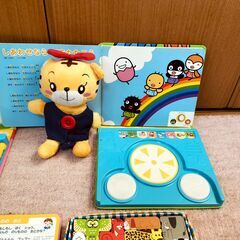 ★お取引き中★音の出る絵本３冊★動物積み木★しまじろう＆はなちゃん★しまじろうぷちDVD等、沢山セット★の画像