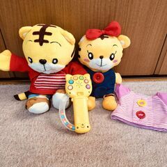 ★お取引き中★音の出る絵本３冊★動物積み木★しまじろう＆はなちゃん★しまじろうぷちDVD等、沢山セット★の画像