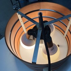 I 
2511-570　北欧風　ペンダントライト　通電確認済み　キズ汚れ有りの画像