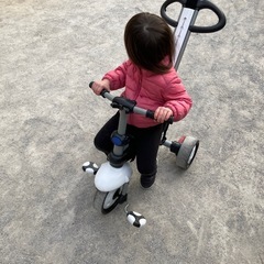三輪車　トライク　手押し　の画像
