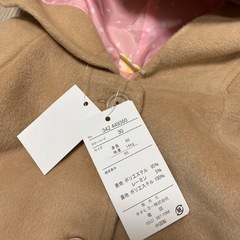 こどもコート　女の子　ベージュ　95cmの画像