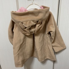 こどもコート　女の子　ベージュ　95cmの画像