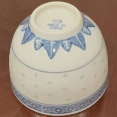 中国茶器セット　中国景徳鎮製 急須 蛍茶碗 茶器揃 湯呑み 蛍透かし 蛍焼 青花 染付　未使用品の画像