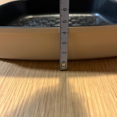 ボオグル BoOh!gle スクエアグリルパン（取手なし）数回使用の画像