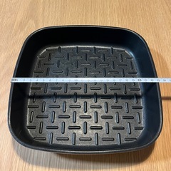 ボオグル BoOh!gle スクエアグリルパン（取手なし）数回使用の画像