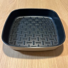 ボオグル BoOh!gle スクエアグリルパン（取手なし）数回使用