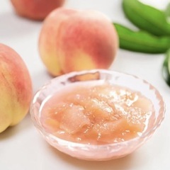 新品未開封 四季のジャム 白桃 みすず飴　Lサイズ 580グラムの画像