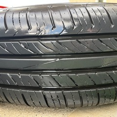 【24年45週バリ溝】アルミホイール155/65/14 軽自動車の画像