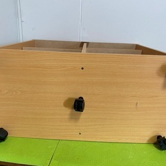 【Ｄ】これは便利‼️ 押入れ収納ラック／フリーワゴン(本棚)奥行38cmの画像