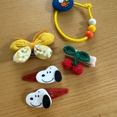 【ヘアクリップ追加】赤ちゃん用髪飾りセット の画像