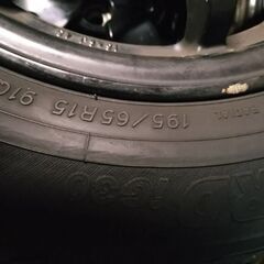 値下げプリウス30系タイヤホイールの画像