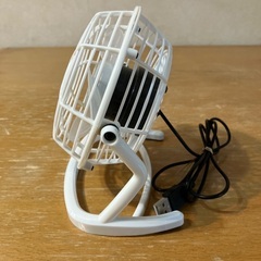 USBホワイトファン コンパクトの画像