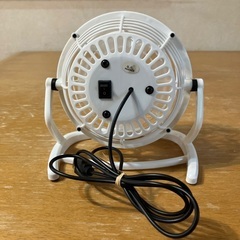 USBホワイトファン コンパクトの画像