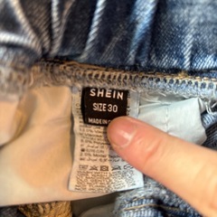 Lサイズ　デニムショートパンツの画像