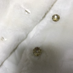 アウター　ファーコート　janie&jack こども　キッズショートコートの画像