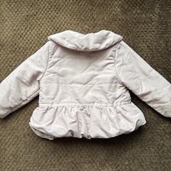 子供用中綿コート　ピンク　の画像