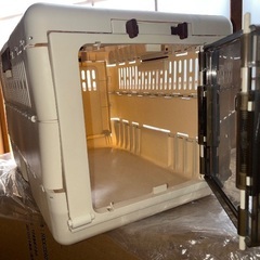 【ほぼ未使用】折り畳み式ペットキャリーの画像