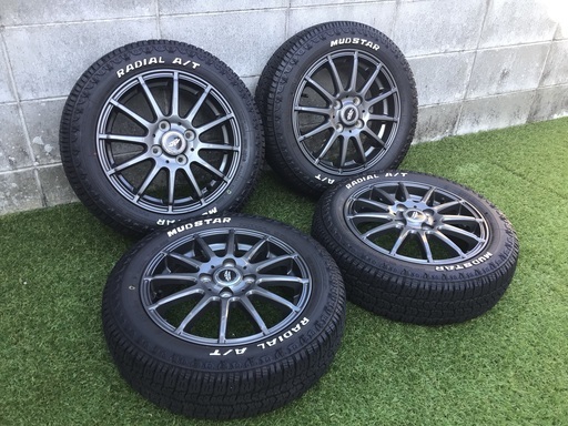 軽自動車用　アルミホイール、タイヤセット