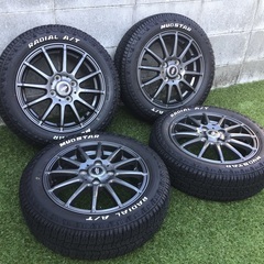 軽自動車用　アルミホイール、タイヤセットの画像