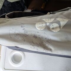 ソフトテニスラケットバッグ付きの画像