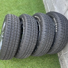 軽自動車用　アルミホイール、タイヤセットの画像