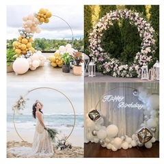 バルーン　フレーム　白の画像