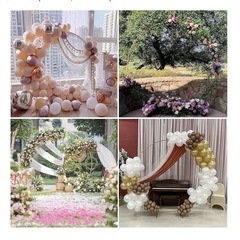 バルーン　フレーム　白の画像