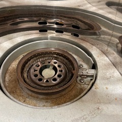 お話し中！小型石油反射ストーブの画像