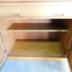 【JM894】昭和レトロ ライティングデスク ライティングビューロー 机 デスク 椅子付きの画像