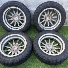 軽自動車用　アルミホイール、タイヤセットの画像