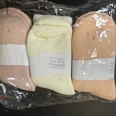 新品 靴下3足セットの画像