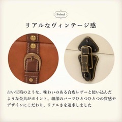 トランク風スツール アイボリー 40センチ幅の画像