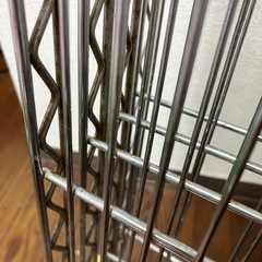 スチールラック　４段　中古品の画像