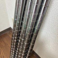 スチールラック　４段　中古品の画像