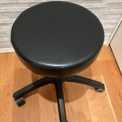 回転椅子 コロ付き 昇降油圧式の画像