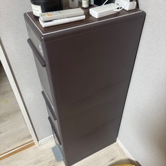 【11月まで】縦型ダストボックス　3段　ブラウンの画像