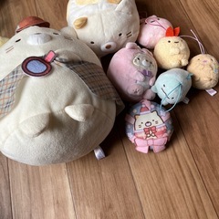 すみっコぐらし ぬいぐるみセットの画像