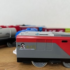 プラレール　いっぱい繋ごう金太郎&貨車セット　の画像