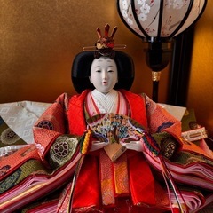 お雛様　2段飾りの画像