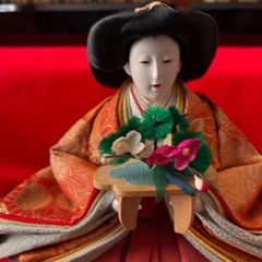 お雛様　2段飾りの画像