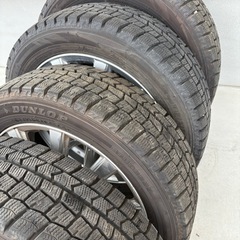 スタッドレスタイヤホイール付4本セット　165/60R15の画像