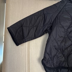 ♡タグ付き未使用♡ ZARA キッズ ブラック キルティングコート 92cmの画像