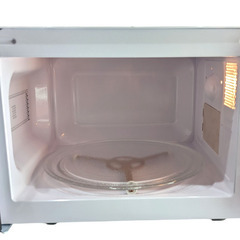 ★美品★電子レンジ　2023年製　17L　650W　山善　YRM-HF171　ホワイト　取扱説明書付きの画像