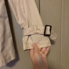 GLACIER ベージュ トレンチコート Mサイズ　グラシア　スプリングコートの画像