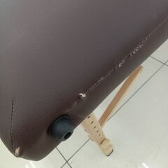 ★リユースのサカイ日立店★HJ8381  折りたたみマッサージベッド ダークブラウン H60×D185×W70 クリーニング済み の画像