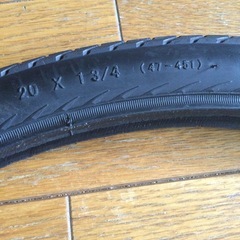 20インチ　自転車　タイヤの画像